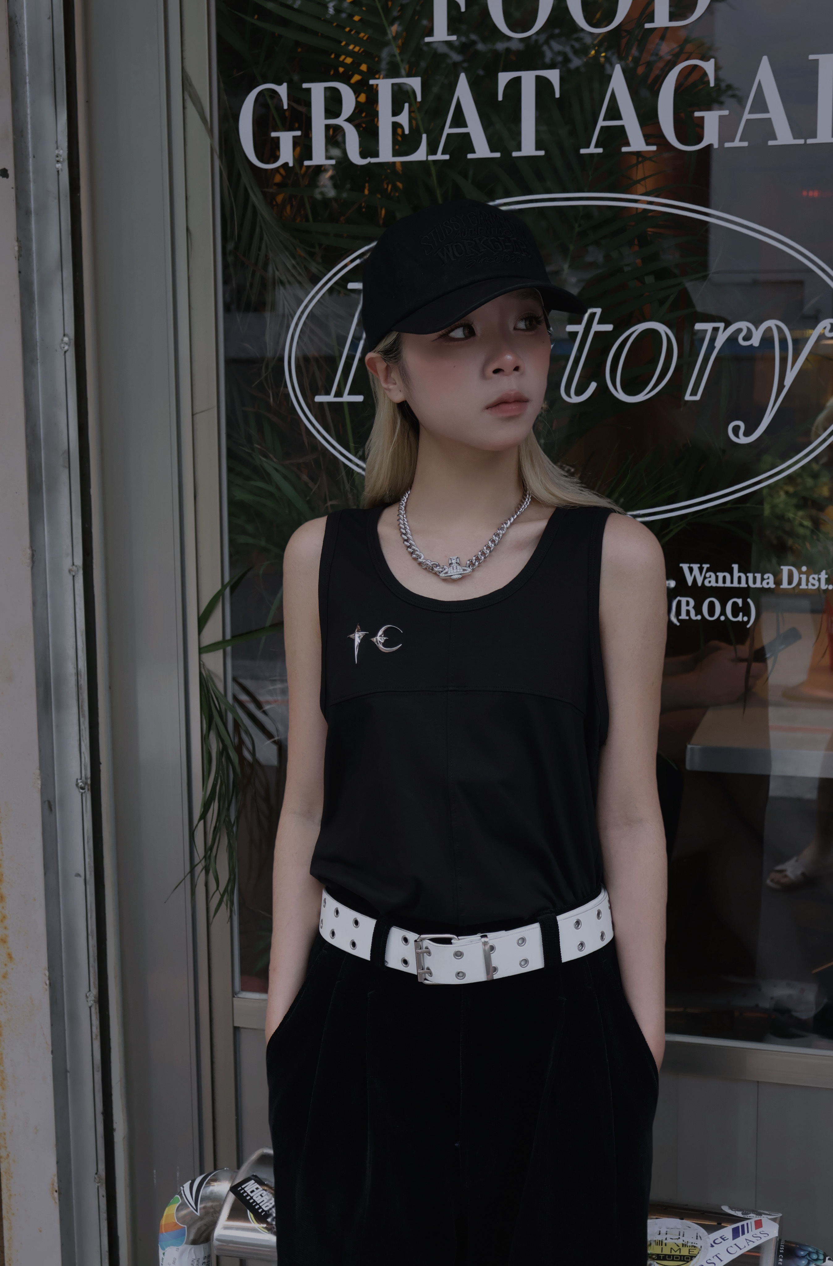 <快速出貨> THUG CLUB 素色背心 黑