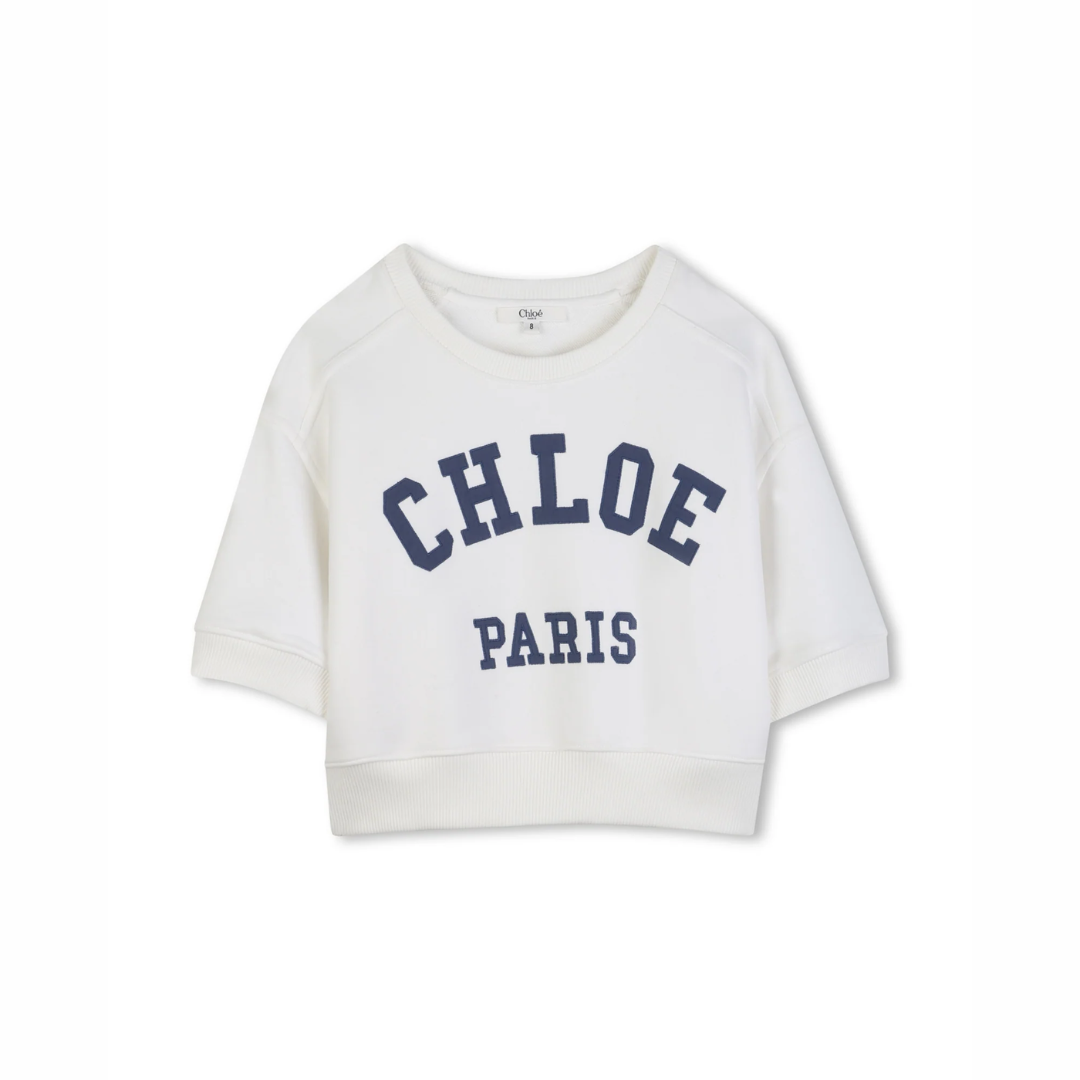 1FF0101-490 [CHLOE] Kids Top White (SS26) #C20844BCO117/C20844CCO117 (C-EU-E)