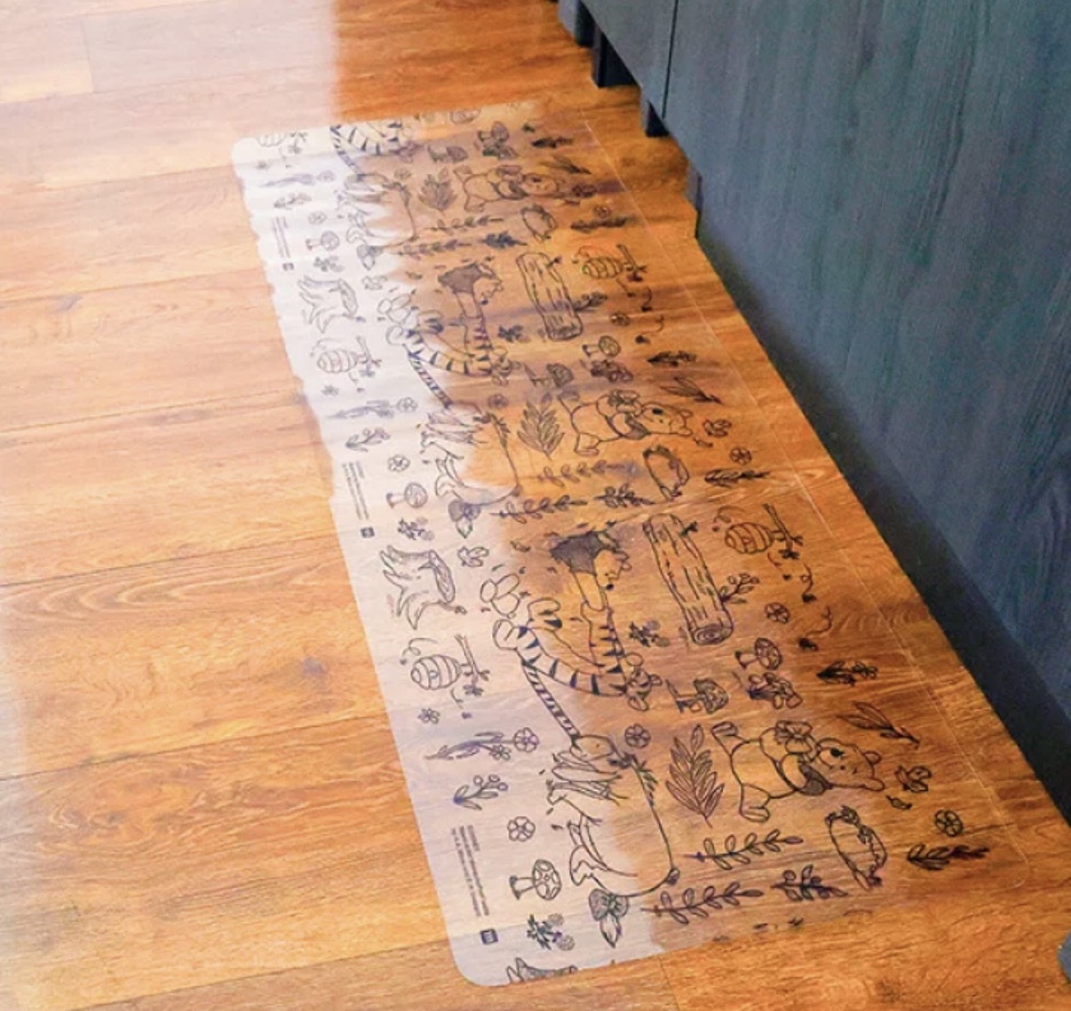 JP Pooh 透明系列廚房專用地墊 4510 TK260330