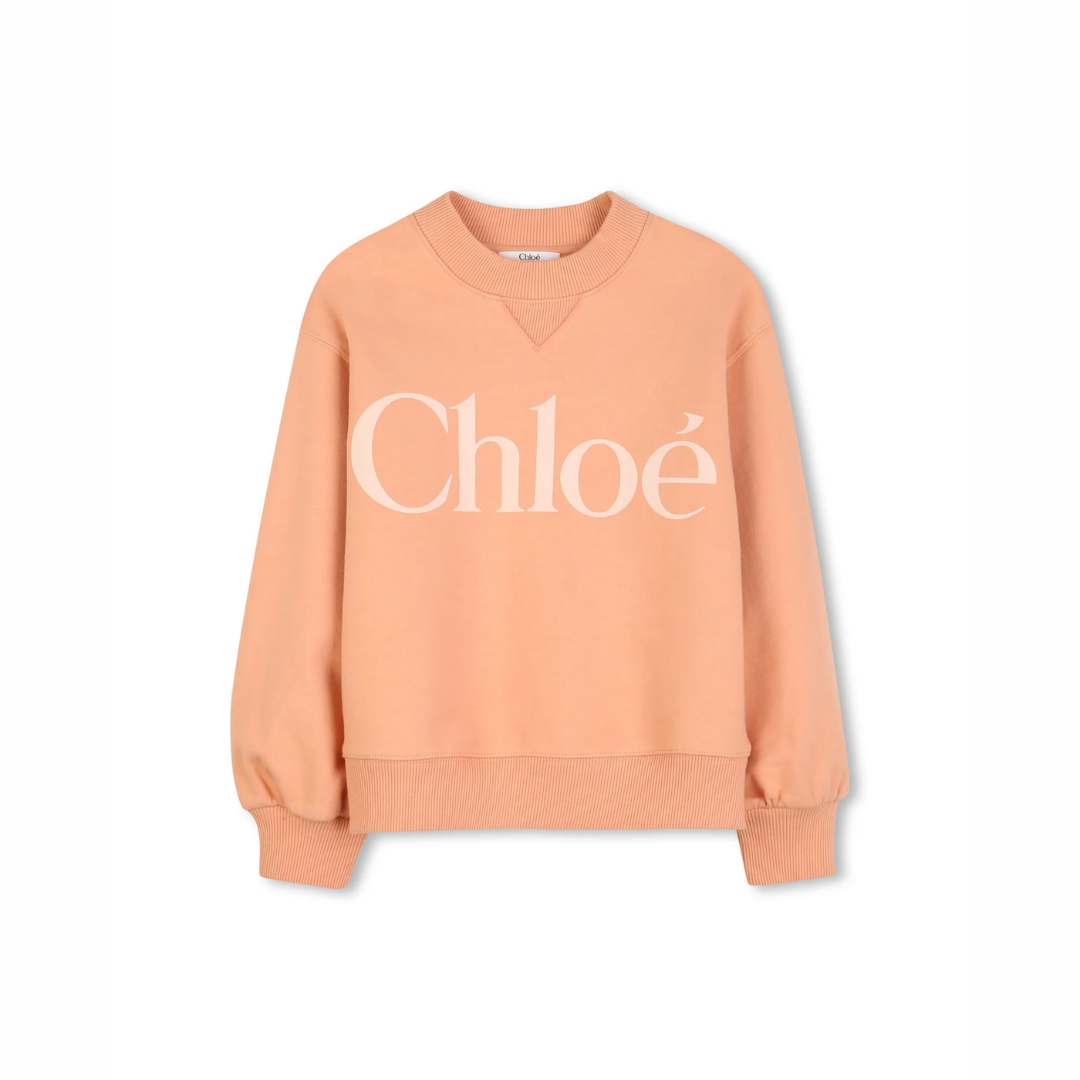 1FF0101-491 [CHLOE] Kids Sweaters Apricot (SS26) #C20845BCO43A/C20845CCO43A (C-EU-E)