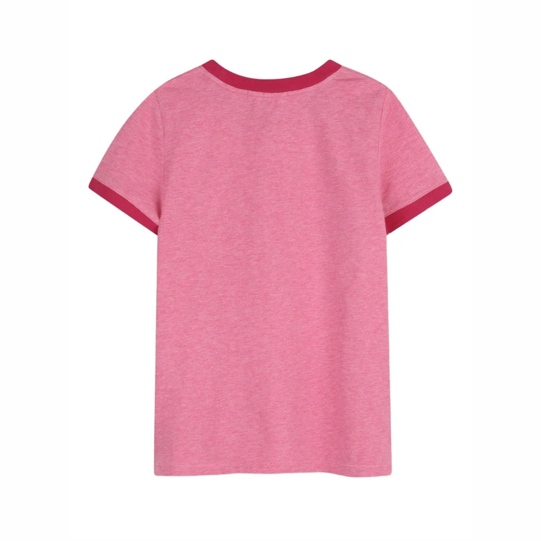 1FF0101-492 [CHLOE] Kids T-Shirt Pink Marl (SS26) #C20854COF04/C20854BCOF04 (C-EU-E)