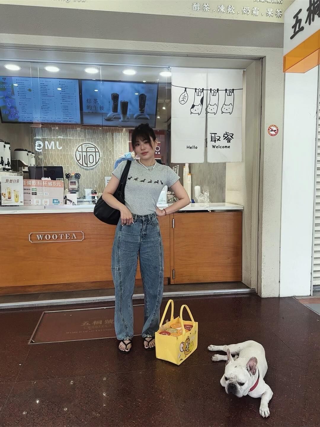 凱莉釦夾腳拖鞋(34-43)(黑/白/棕)