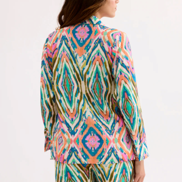 1LU0330-080 [LEO & UGO] Multicolor Graphic Print Shirt #EE621-SC (EU)