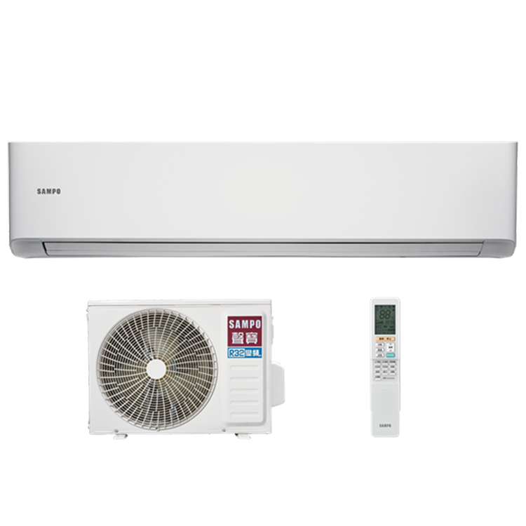 SAMPO 聲寶 12-18坪 星幸福NH系列 變頻(冷暖)一對一冷氣(AU-NH92DC+AM-NH92DC)