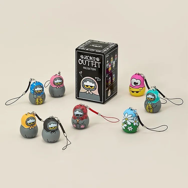 ZO & FRIENDS ~ ZOA LUCKY SHOP ZOA RANDOM FIGURE KEYRING