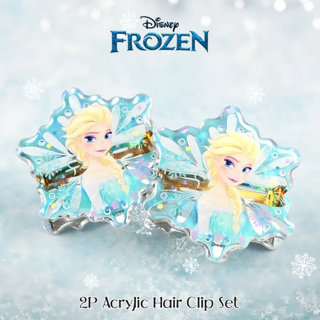 迪士尼魔雪奇緣 - 兒童髮飾 幻彩髮夾|Elsa