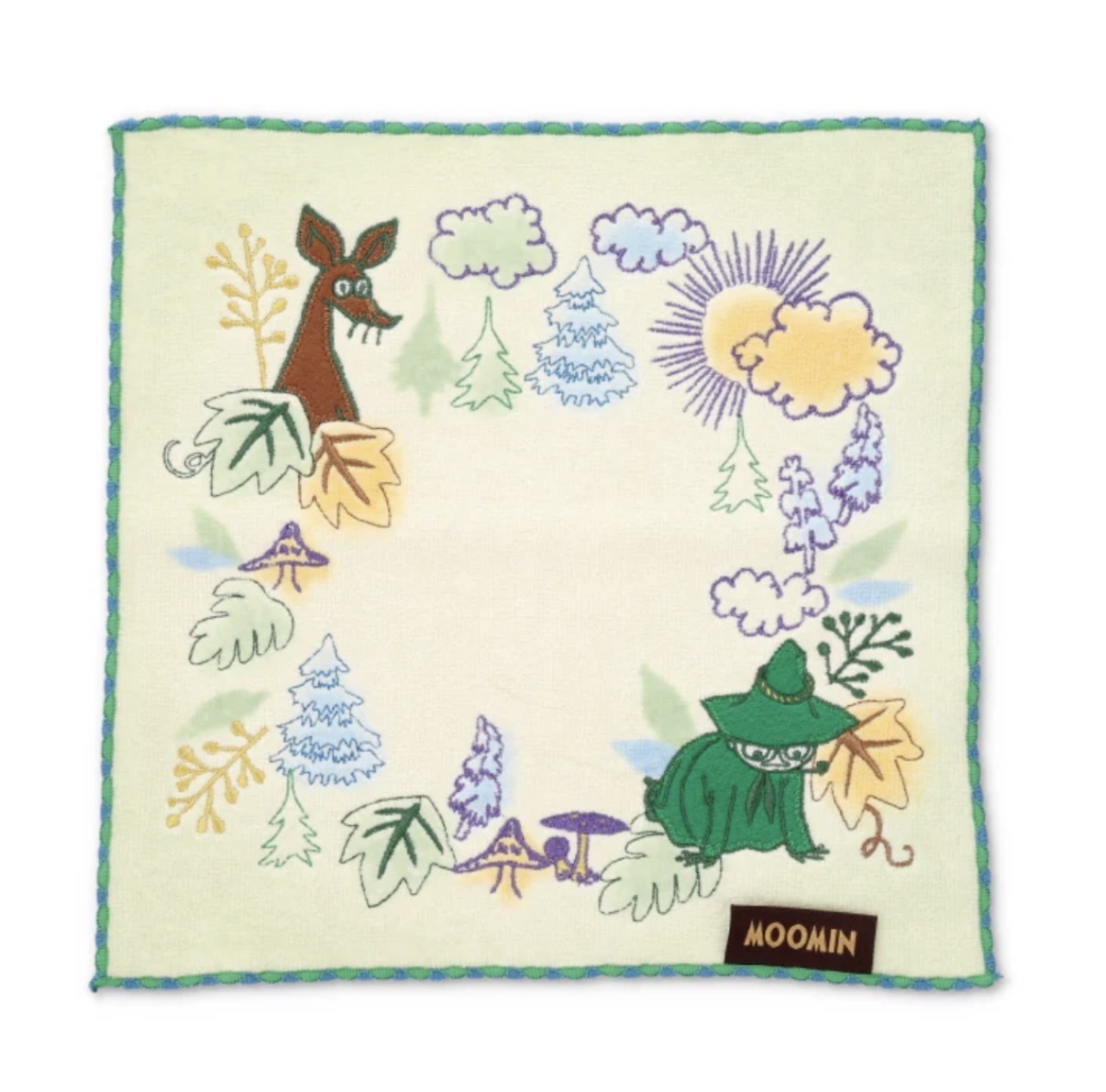 JP 史力奇 全刺繡方巾 25x25 6895 TK260330