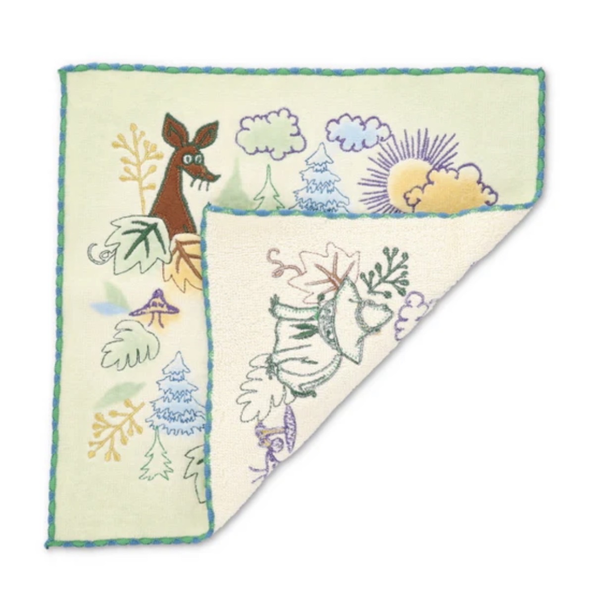 JP 史力奇 全刺繡方巾 25x25 6895 TK260330