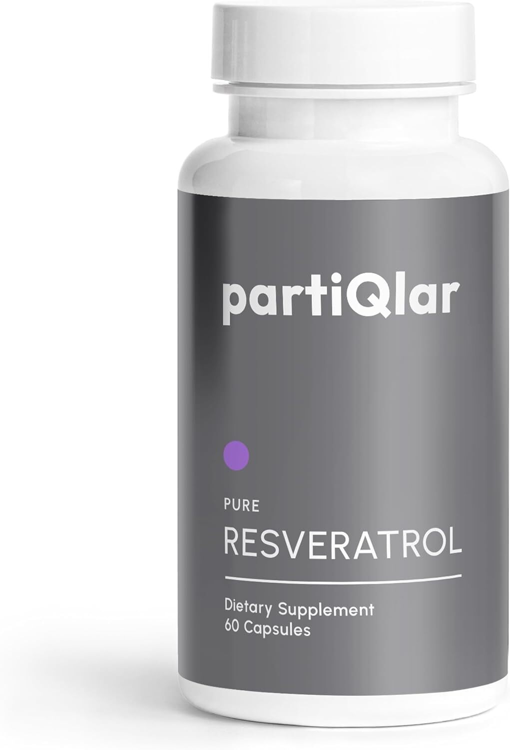 partiQlar Trans-Resveratrol 500mg 60 Capsules