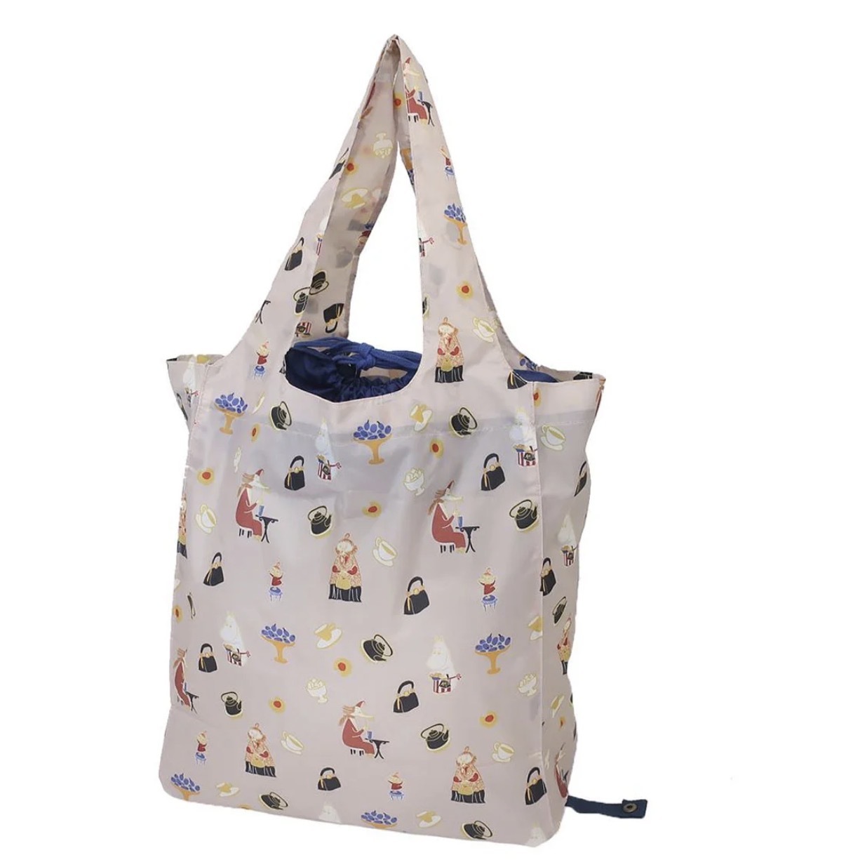 JP 姆明阿美大雜燴 密集式大容量環保袋 有底板 可單肩12kg 30L 啡 3941 TK260330