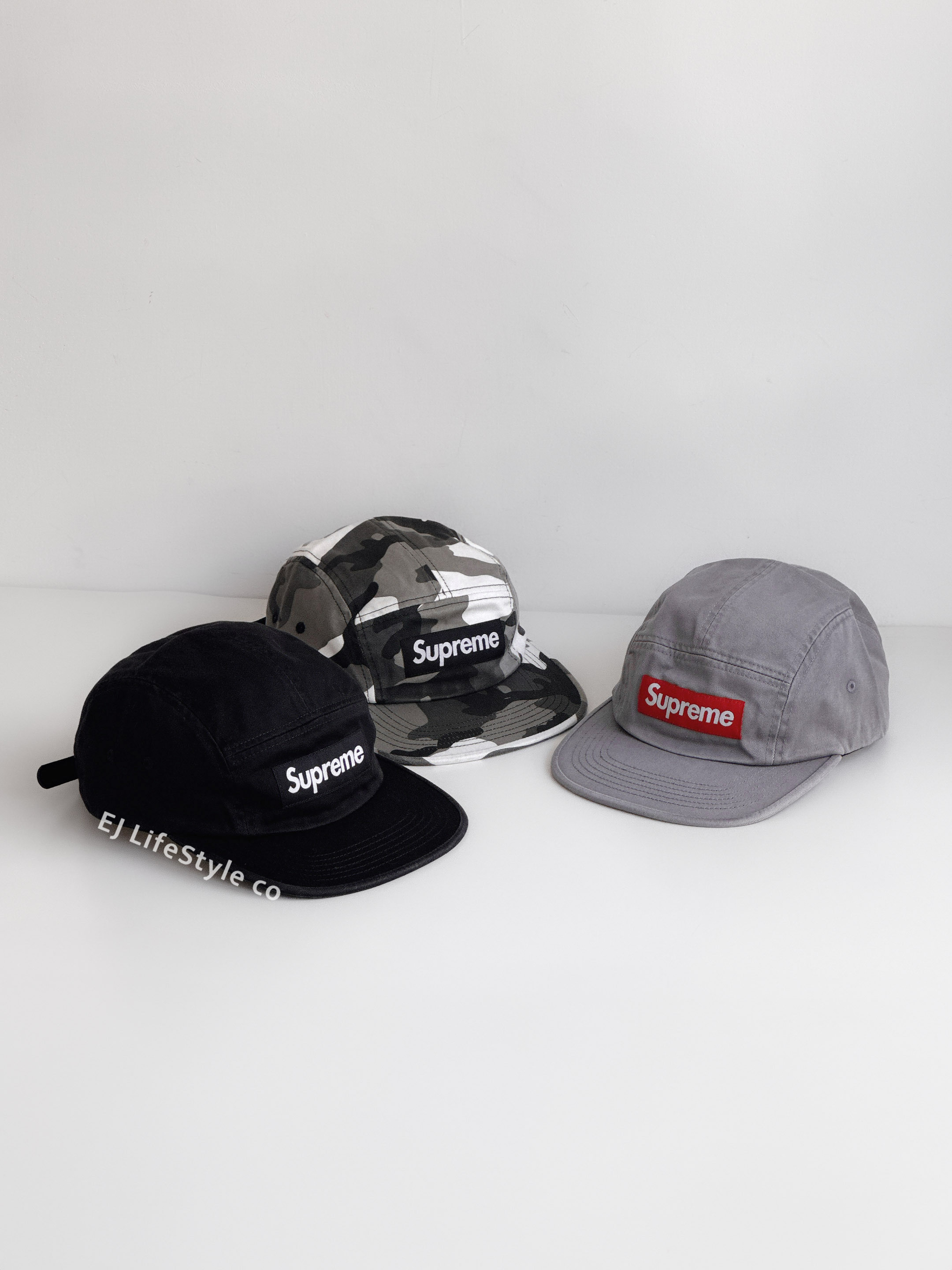 🇯🇵 SUPREME WASHED CHIHNO TWILL CAMP 五分割帽 多色 / 現貨