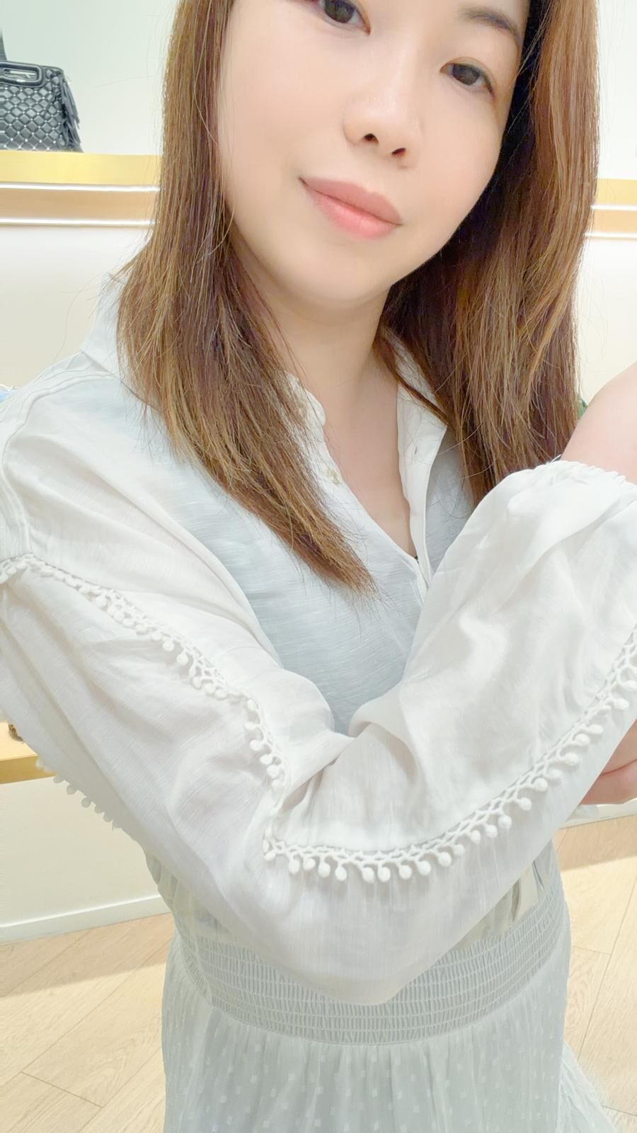 Maje 白色連身裙 #MFPRO03699