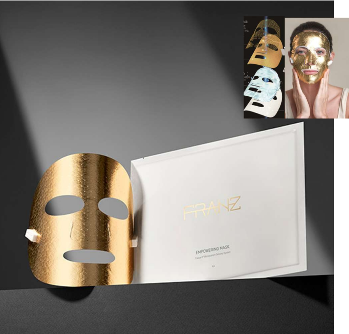 BN260330-N23-FRANZ AETERNUM LUXE STEM CELL CULTURE MEDIUM LIPOSOME MICROCURRENT DUAL MASK SYSTEM 10EA(EXP 11/2026) (共3盒 30片)