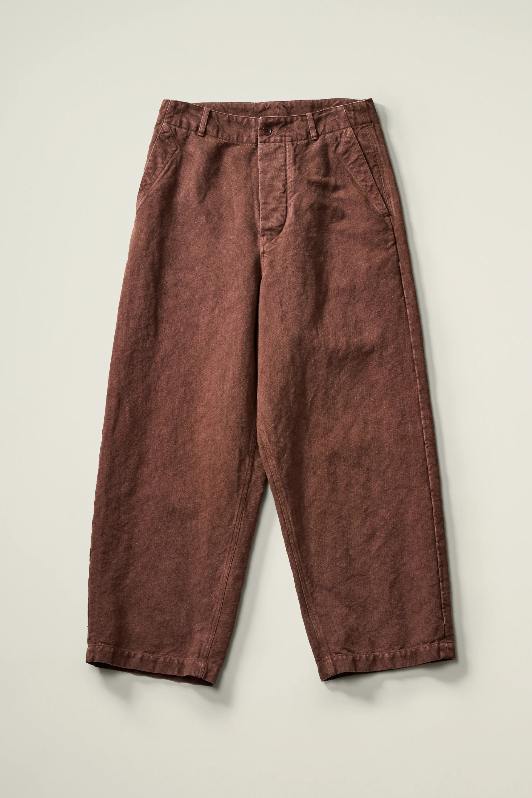 KAPTAIN SUNSHINE COTTON HEMP WIDE PANTS