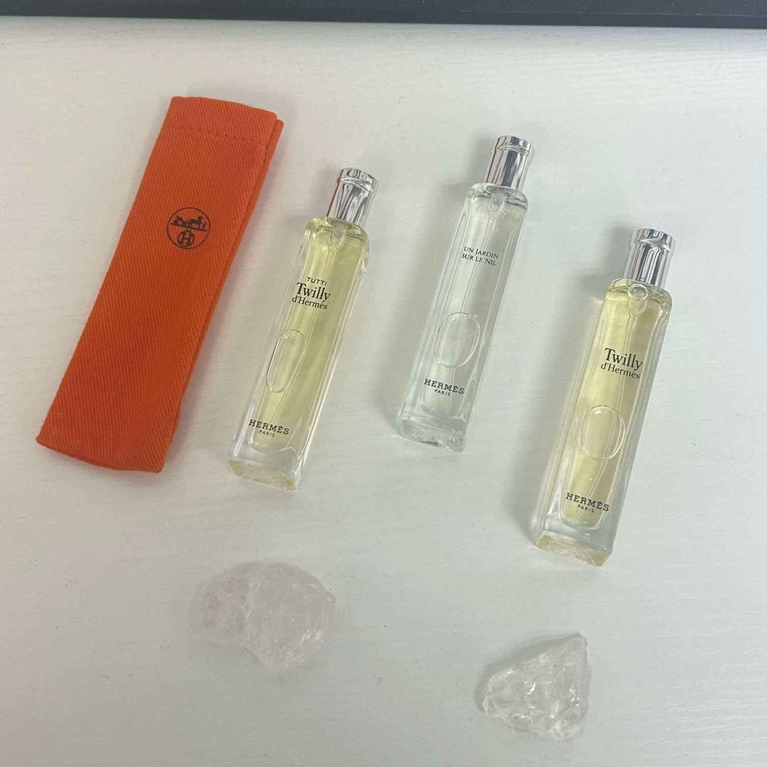Hermes - 便攜裝香水 Travel Size 15ml 連塵袋 （有噴頭）