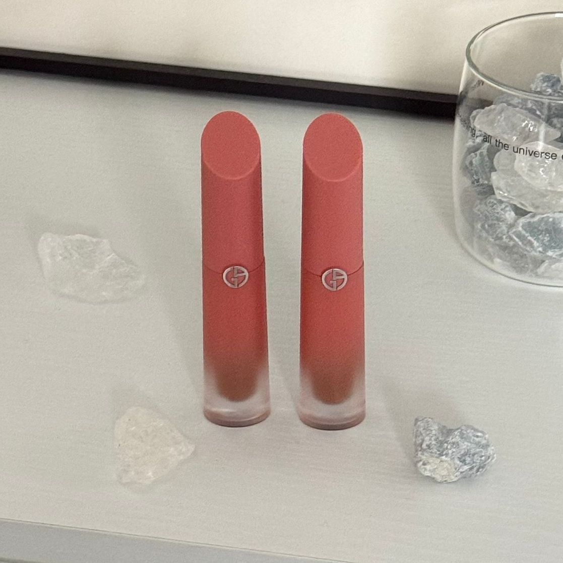 Armani - NUDE MANIA 高訂裸粉系列 絲絨水漾唇釉 #20