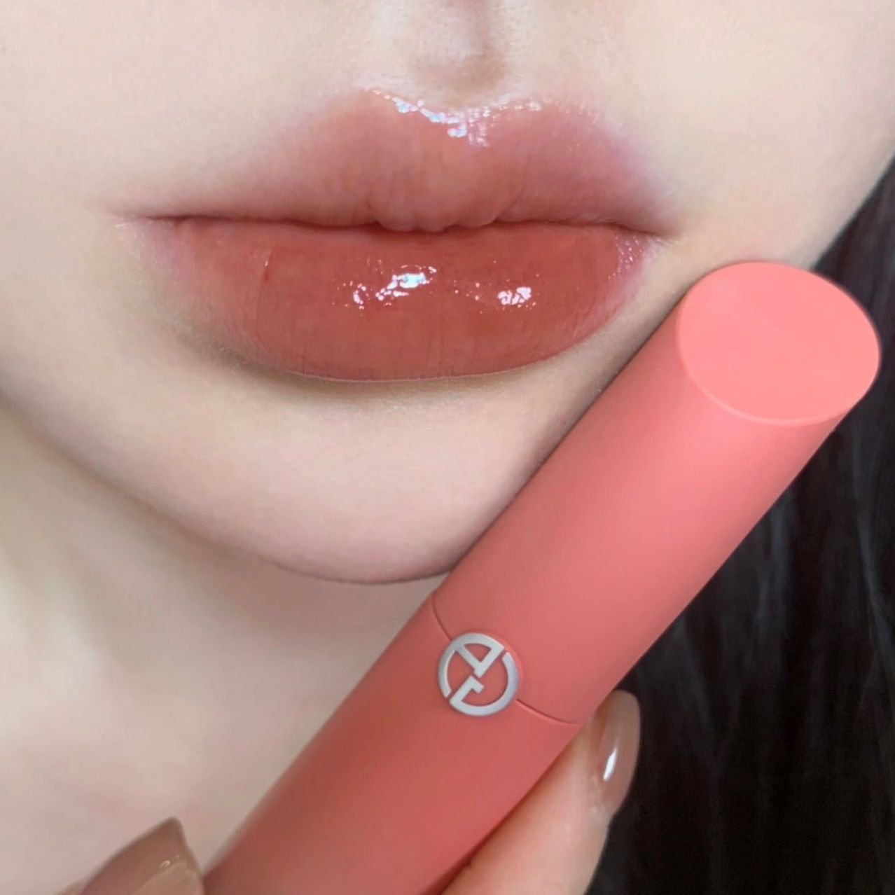 Armani - NUDE MANIA 高訂裸粉系列 絲絨水漾唇釉 #20