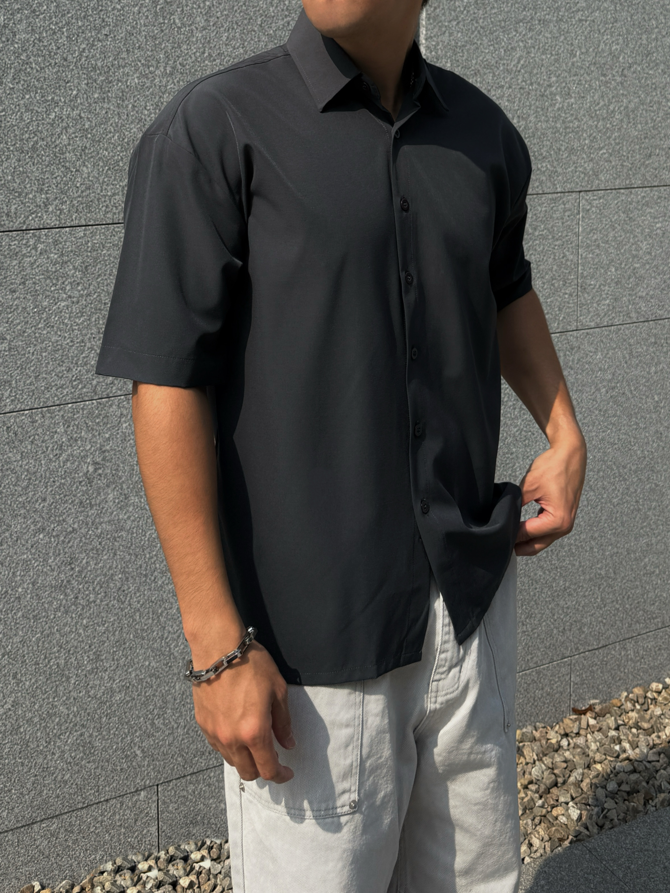 [1atm] 冰觸-涼感短袖襯衫 project-037 design™ by 1atm