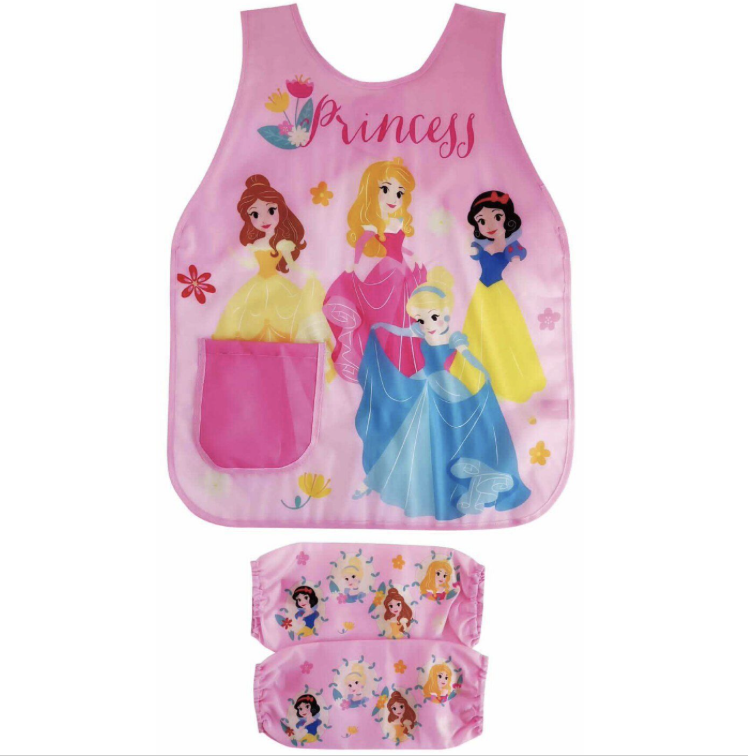 迪士尼公主 兒童圍裙連手袖套裝