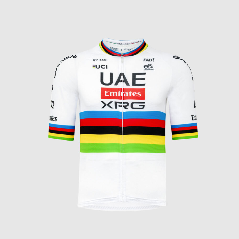 【預購】TADEJ POGACAR WORLD CHAMP REPLICA SHORT SLEEVE JERSEY