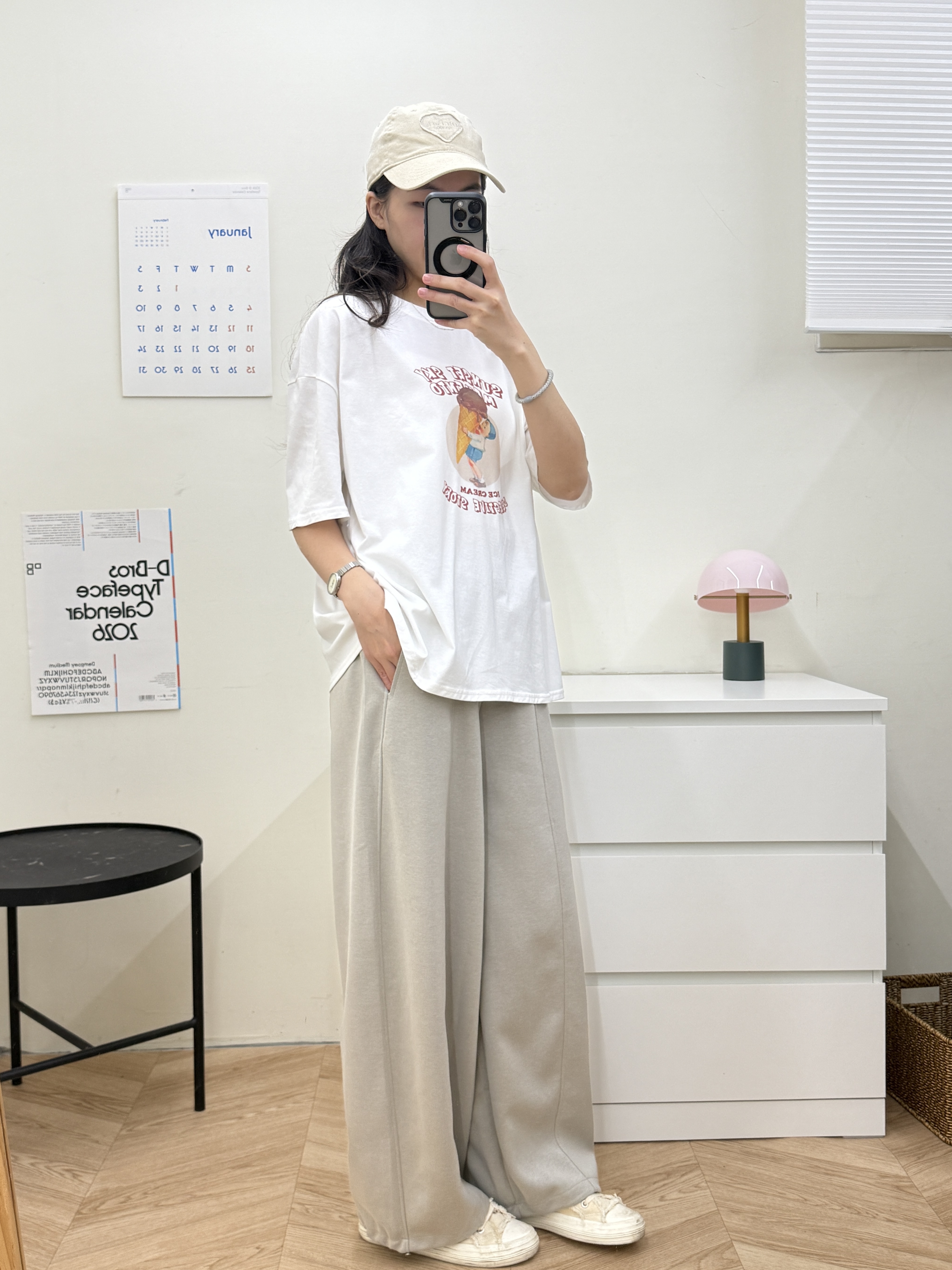 前車線繭型棉褲*3色