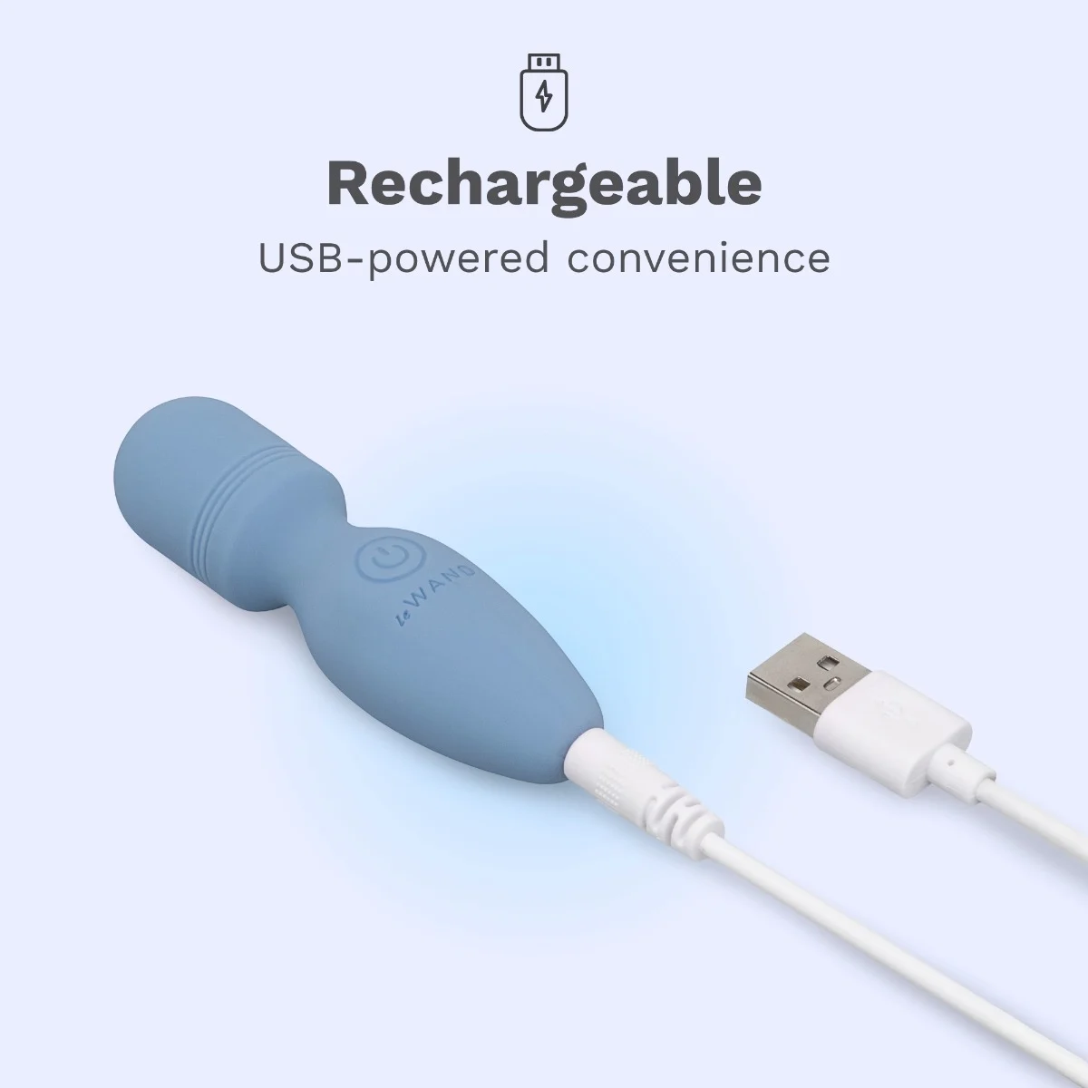 磁吸充電按摩棒持久續航