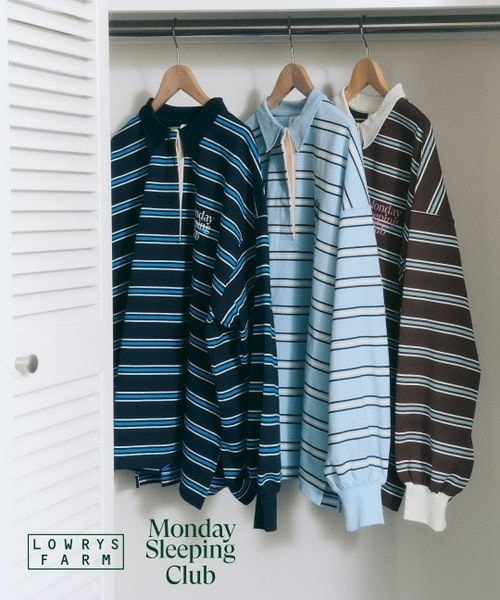 MONDAY SLEEPING CLUB / Long sleeve tee