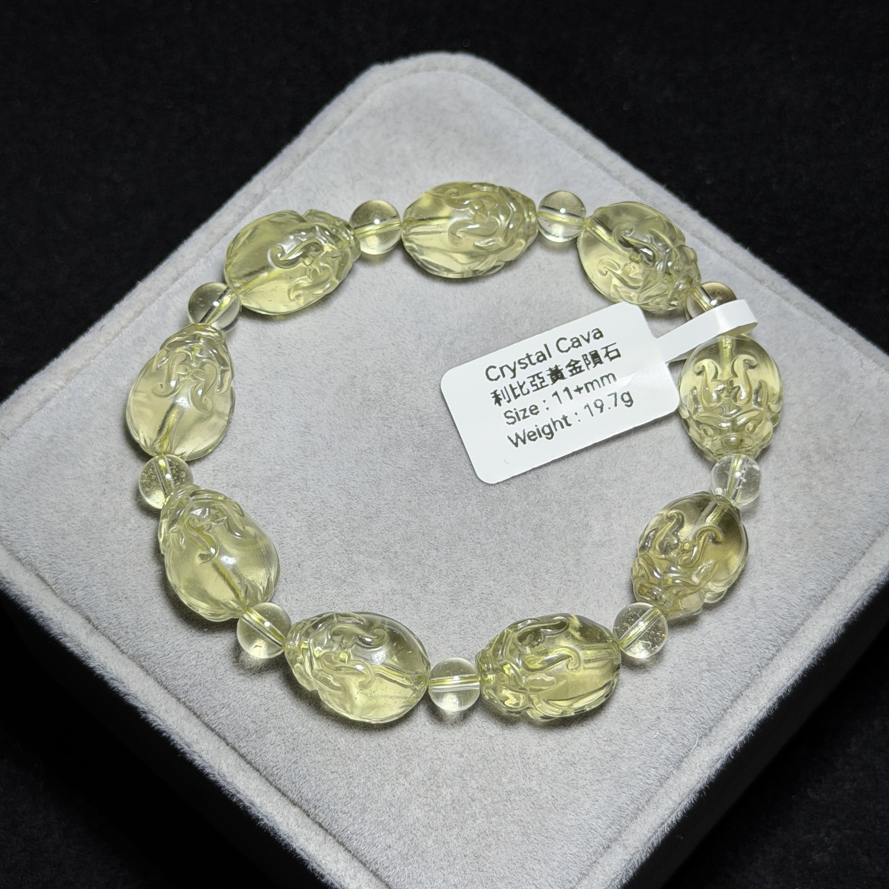 高級數利比亞黃金隕石龍龜 11+mm LB1645