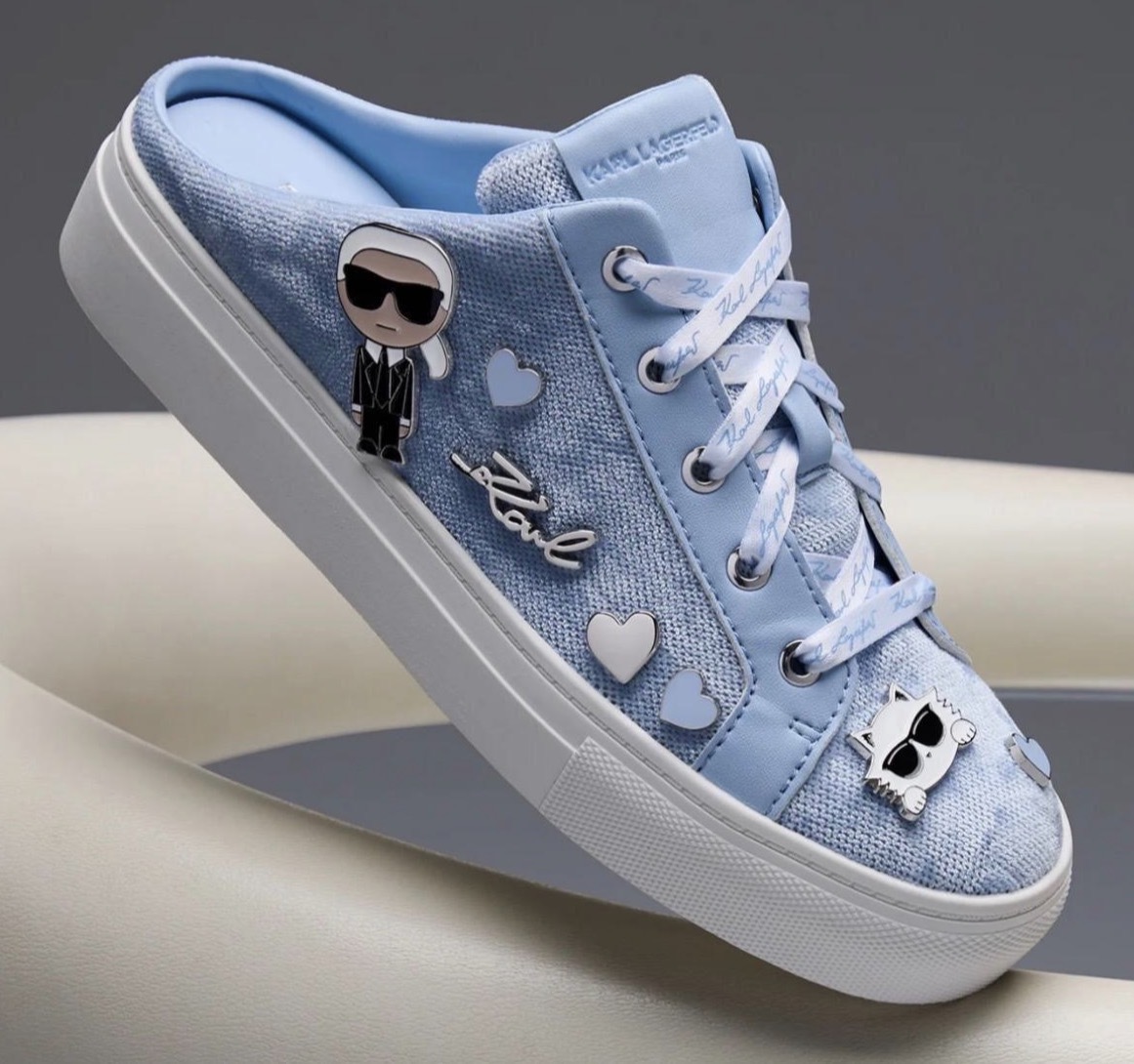 Karl Lagerfeld 女裝鞋 (踩踭款 - 藍) KLR