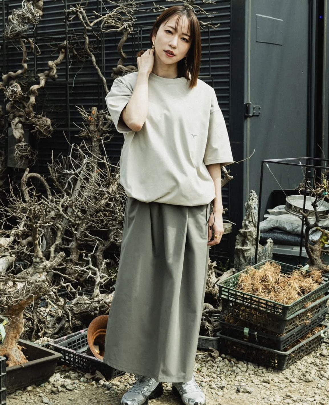 🇯🇵 日本限定｜ MIZUNO 高磅數機能寬版短袖T