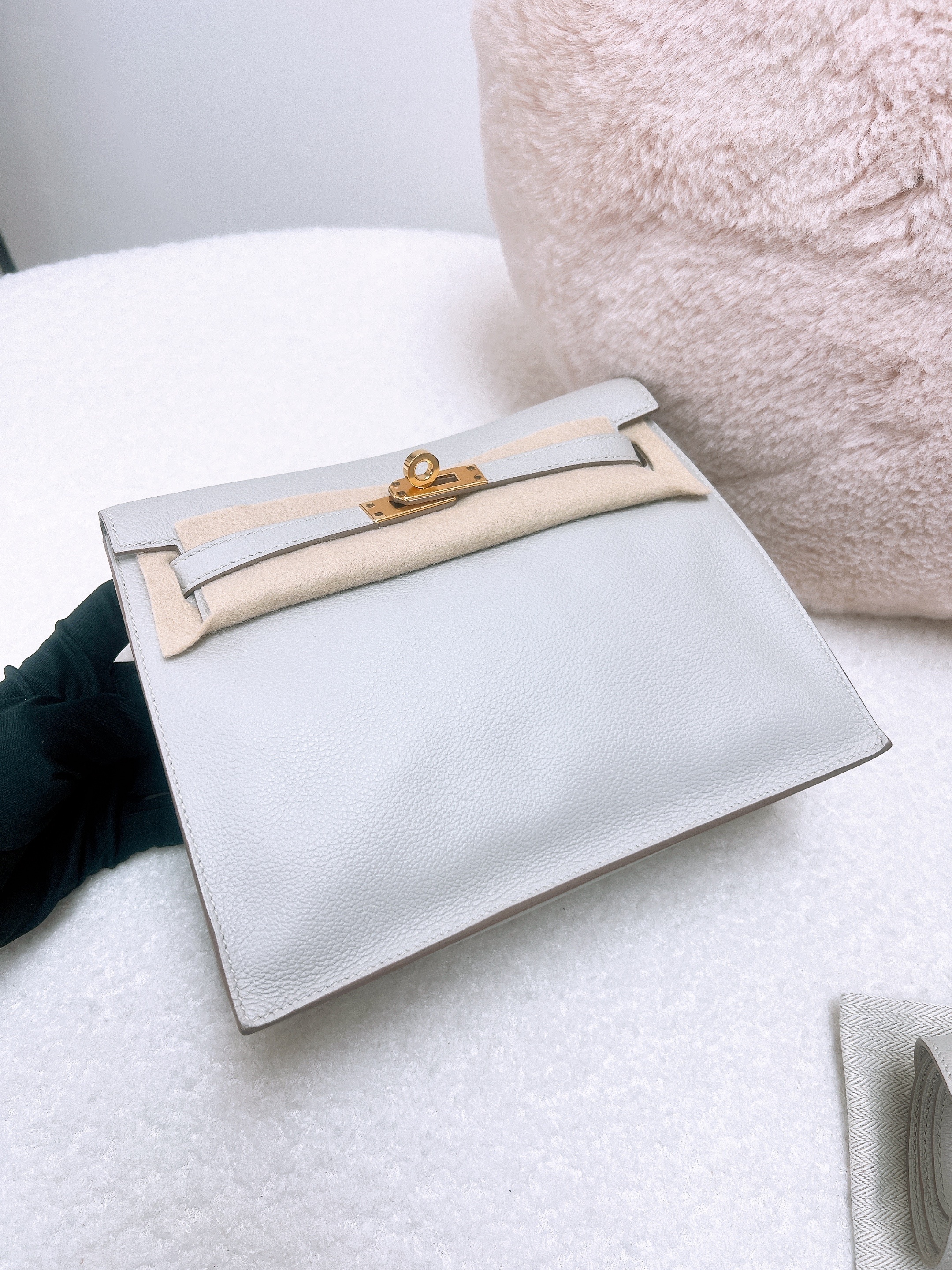 Hermes kelly danse (gris pale/ GHW/ stamp Z)