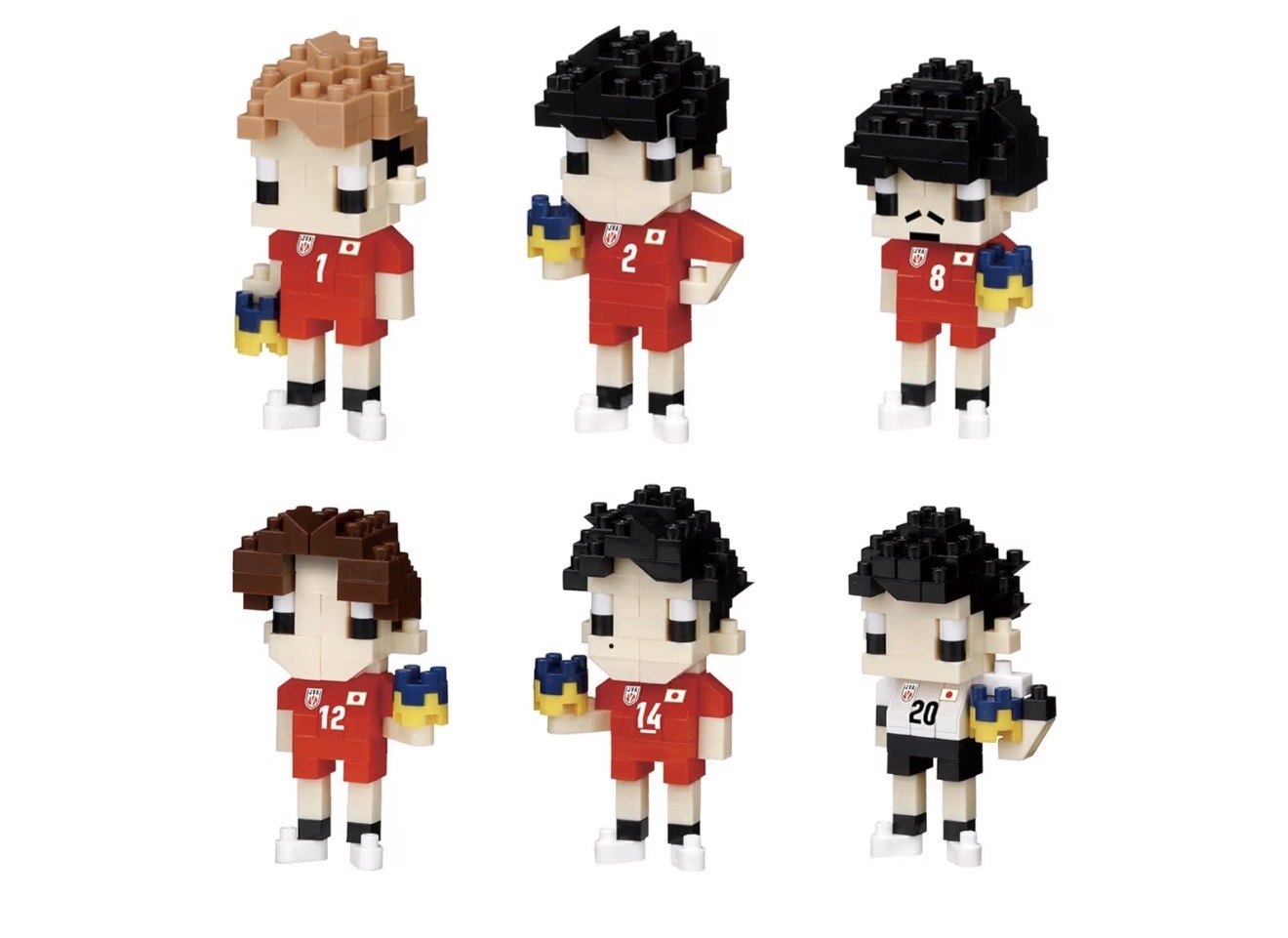 NANOBLOCK MINI NANO JAPAN NATIONALN TEAM (BOX)