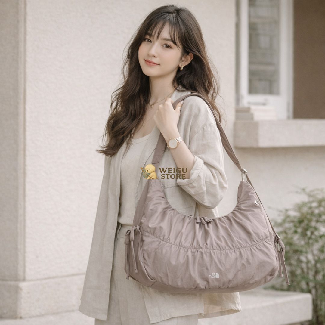 【預購】The North Face BONNEY SR CROSS BAG 褶襉雲朵包 NN2PS18