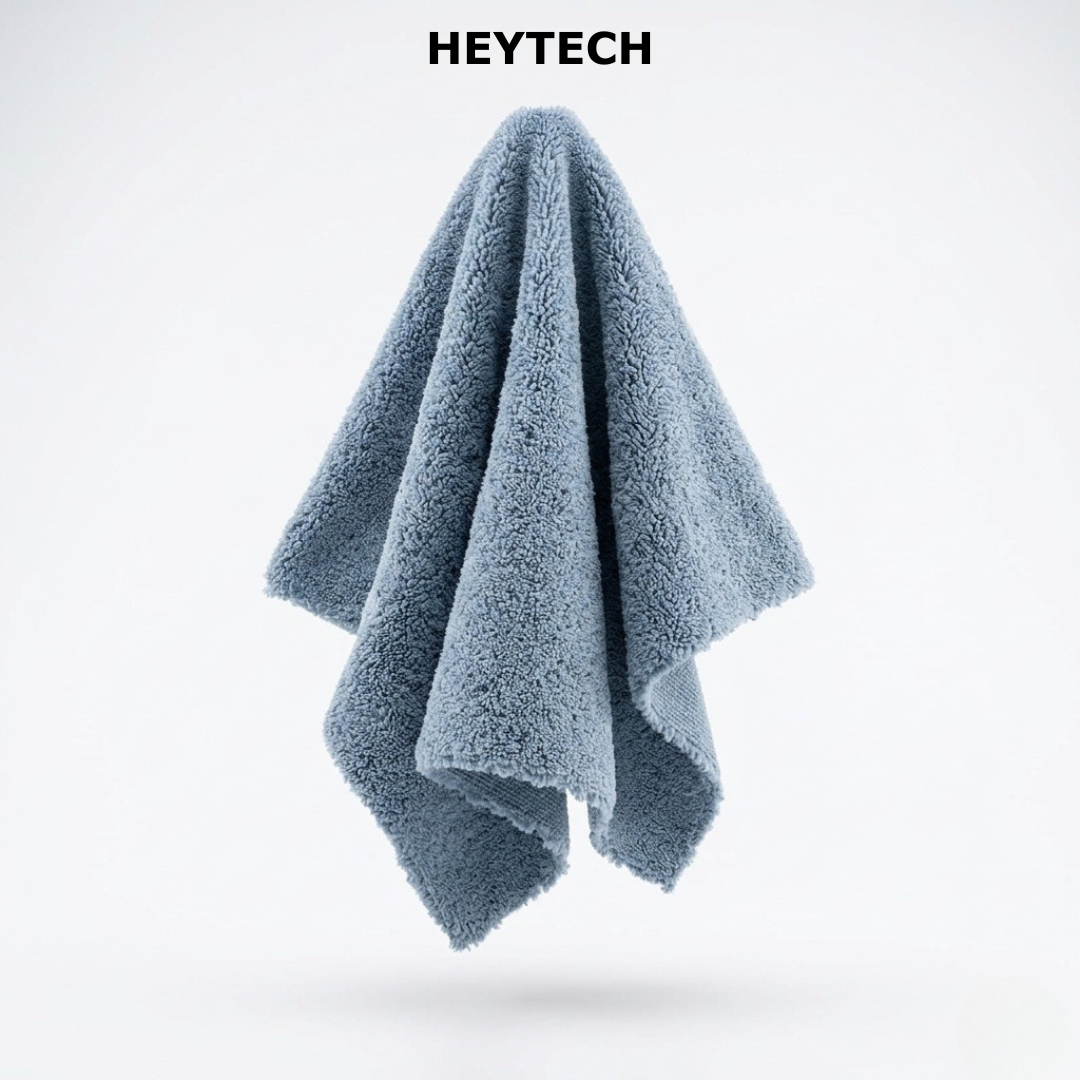 HEYTECH 黑炭洗美∣汽車擦拭布｜鍍膜布 玻璃布 超細纖維