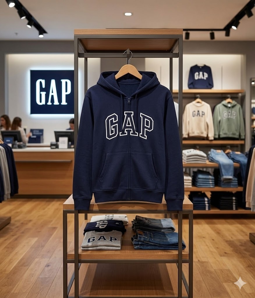 【預購】GAP Logo H033001 女裝有帽外套
