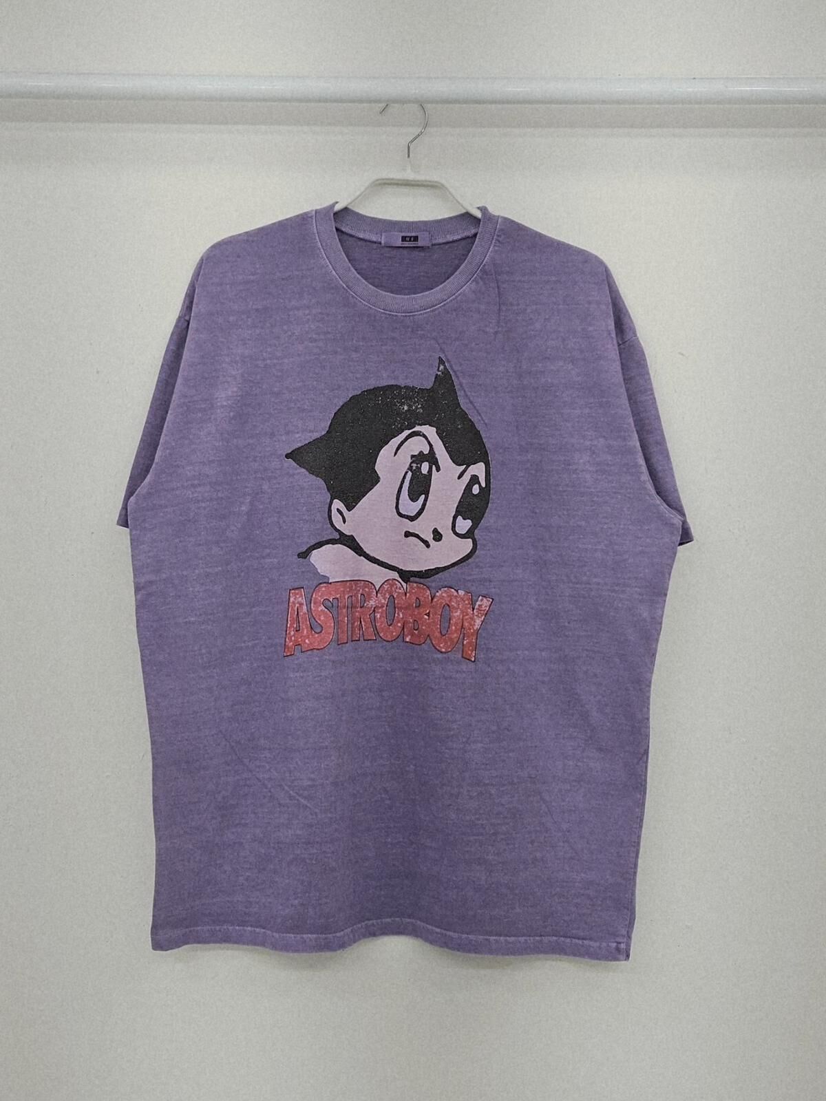 洗水卡通圖案英文字短袖Tee US-026T