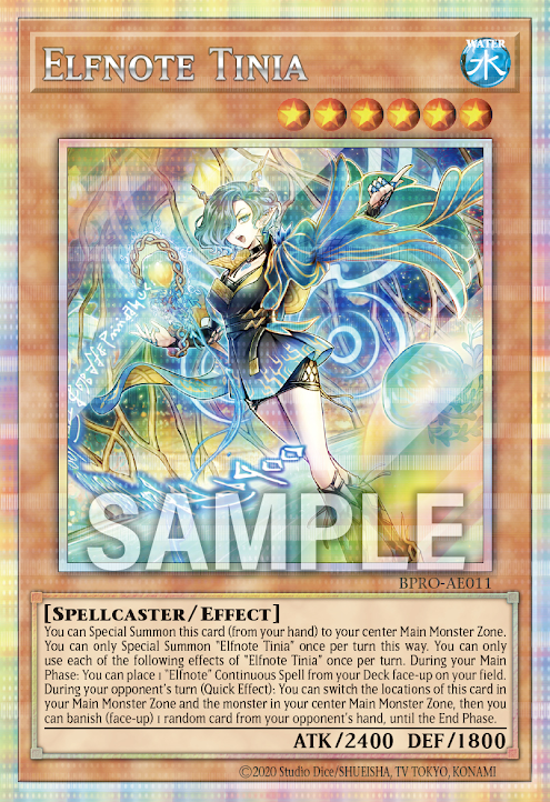 BPRO-AE011 (SR/PSER)Elfnote Tinia(耀聖的波詩 迪依娜)