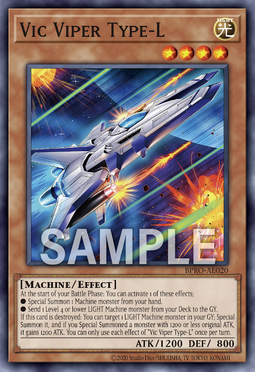 BPRO-AE020 Vic Viper Type-L(V字毒蛇 Type-L)