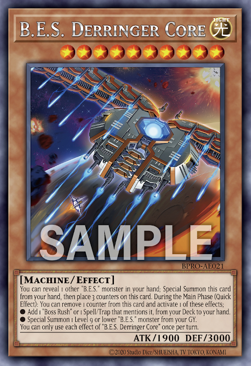 BPRO-AE021 (R)B.E.S. Derringer Core(巨大戰艦 迪林格核心)