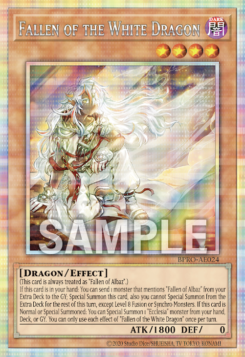 BPRO-AE024 (UR/PSER)Fallen of the White Dragon(白之龍的落胤)