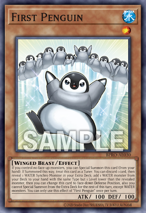 BPRO-AE030 First Penguin(第一企鵝)