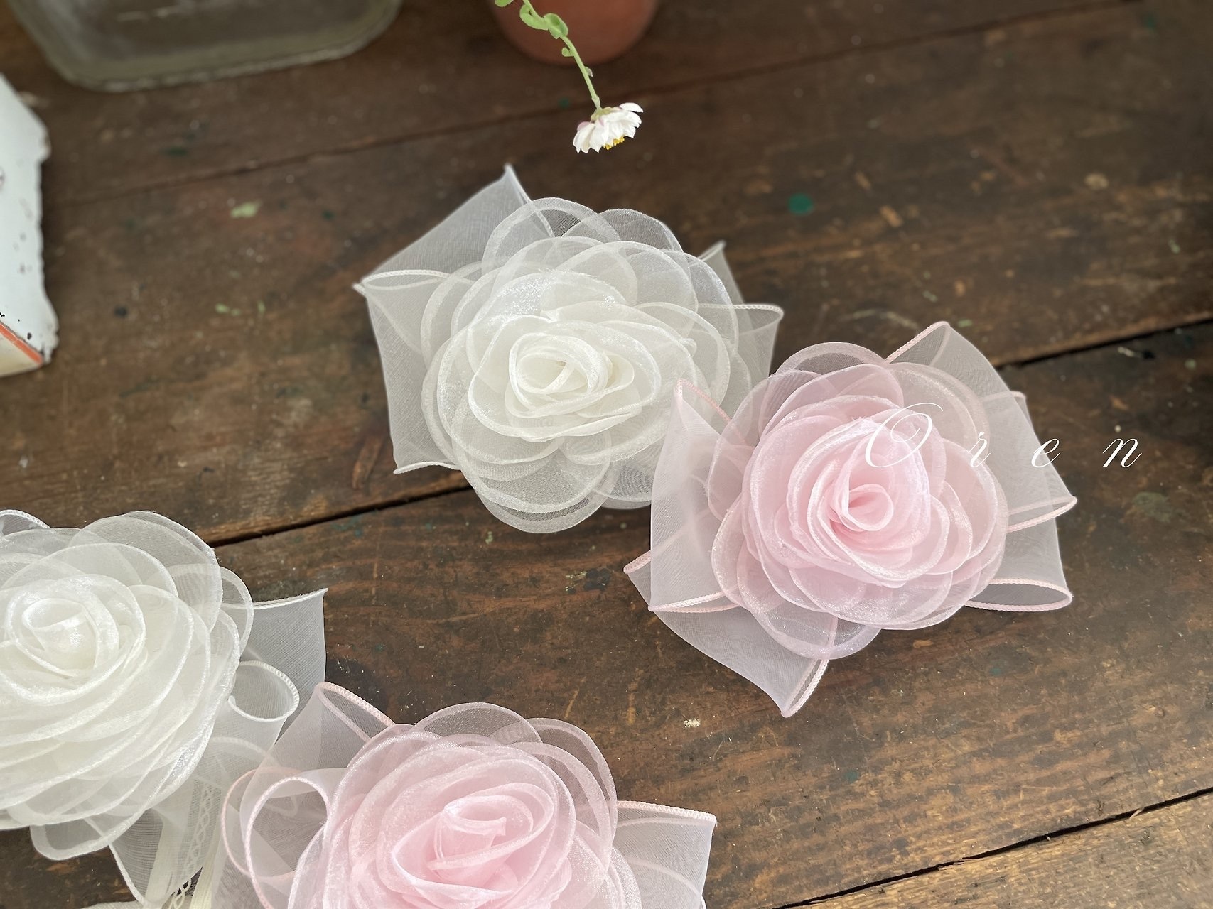 Oren Noir Rose Hairband｜Hairpin