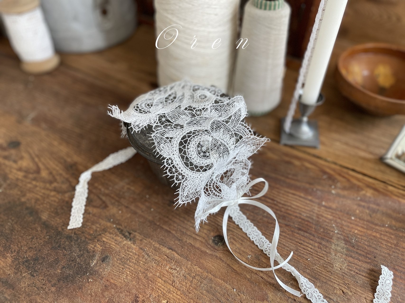Oren Evelyn Lace Hairband