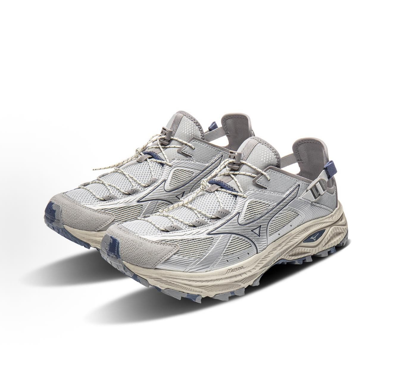 預購 Mizuno Racer Trail SE V2 山系戶外運動 舒適透氣 穩定支撐 減震耐磨防滑 溯溪鞋 南極灰 灰銀 D1GH261205