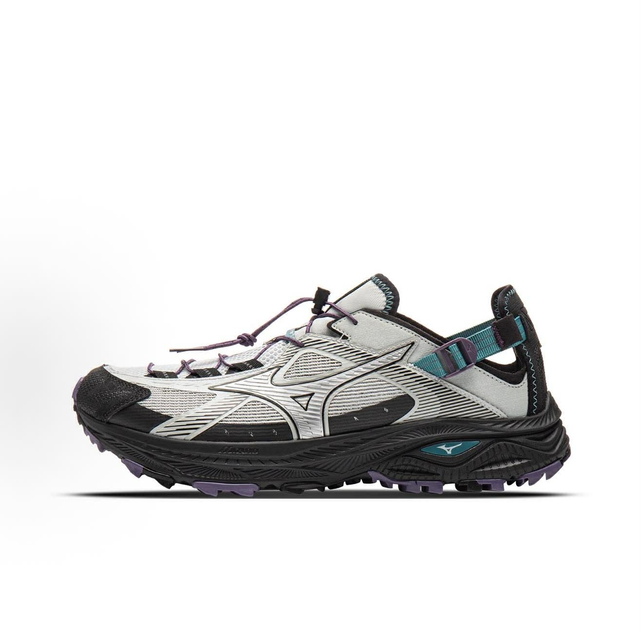 預購 Mizuno Racer Trail SE V2 山系戶外運動 舒適透氣 穩定支撐 減震耐磨防滑 溯溪鞋 男女同款 南極灰/黑色 D1GH261203