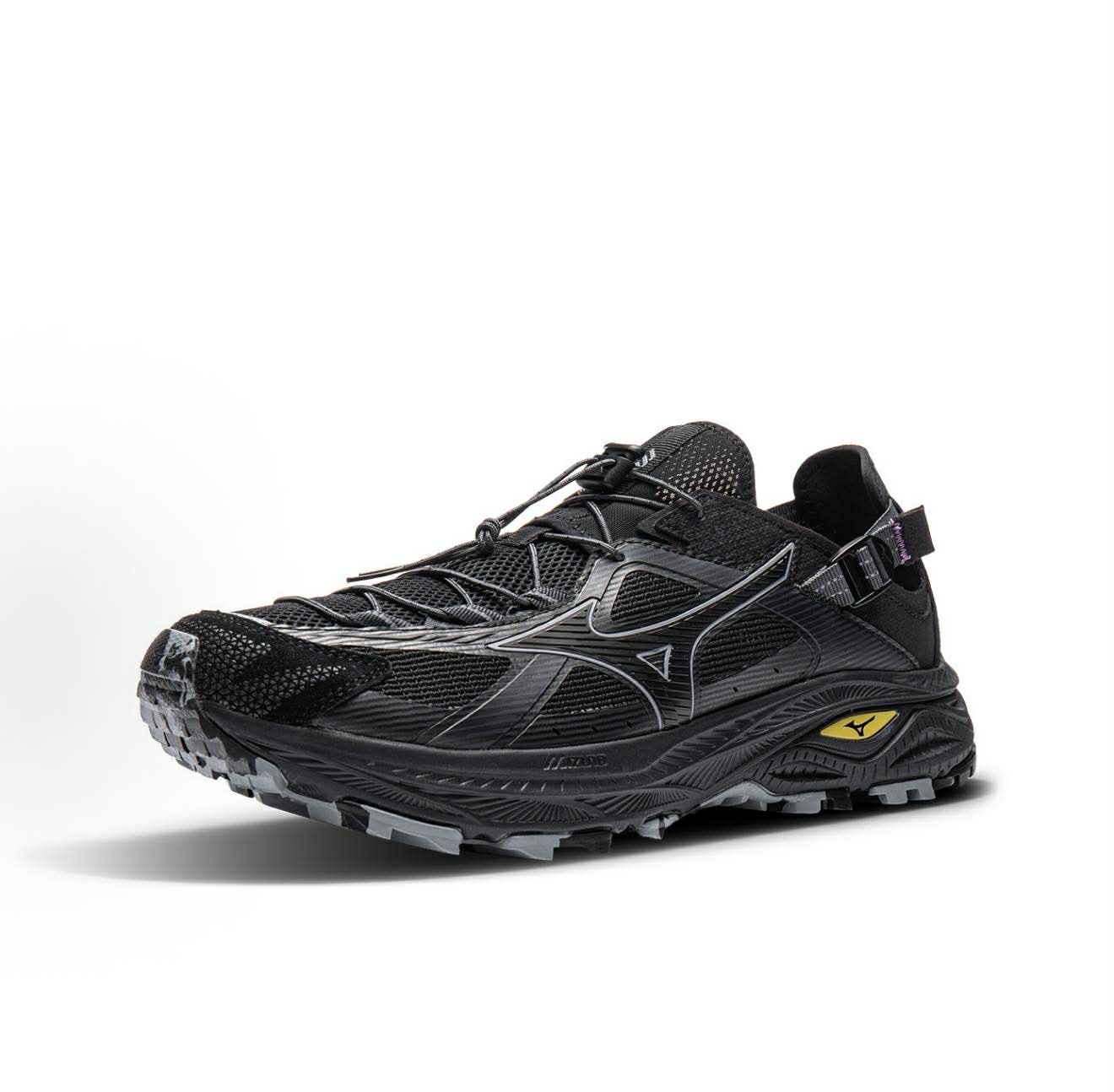 預購 Mizuno Racer Trail SE V2 復古厚底戶外運動 舒適透氣速乾 穩定支撐 減震耐磨防滑 溯溪鞋 男女同款 黑色 D1GH261201