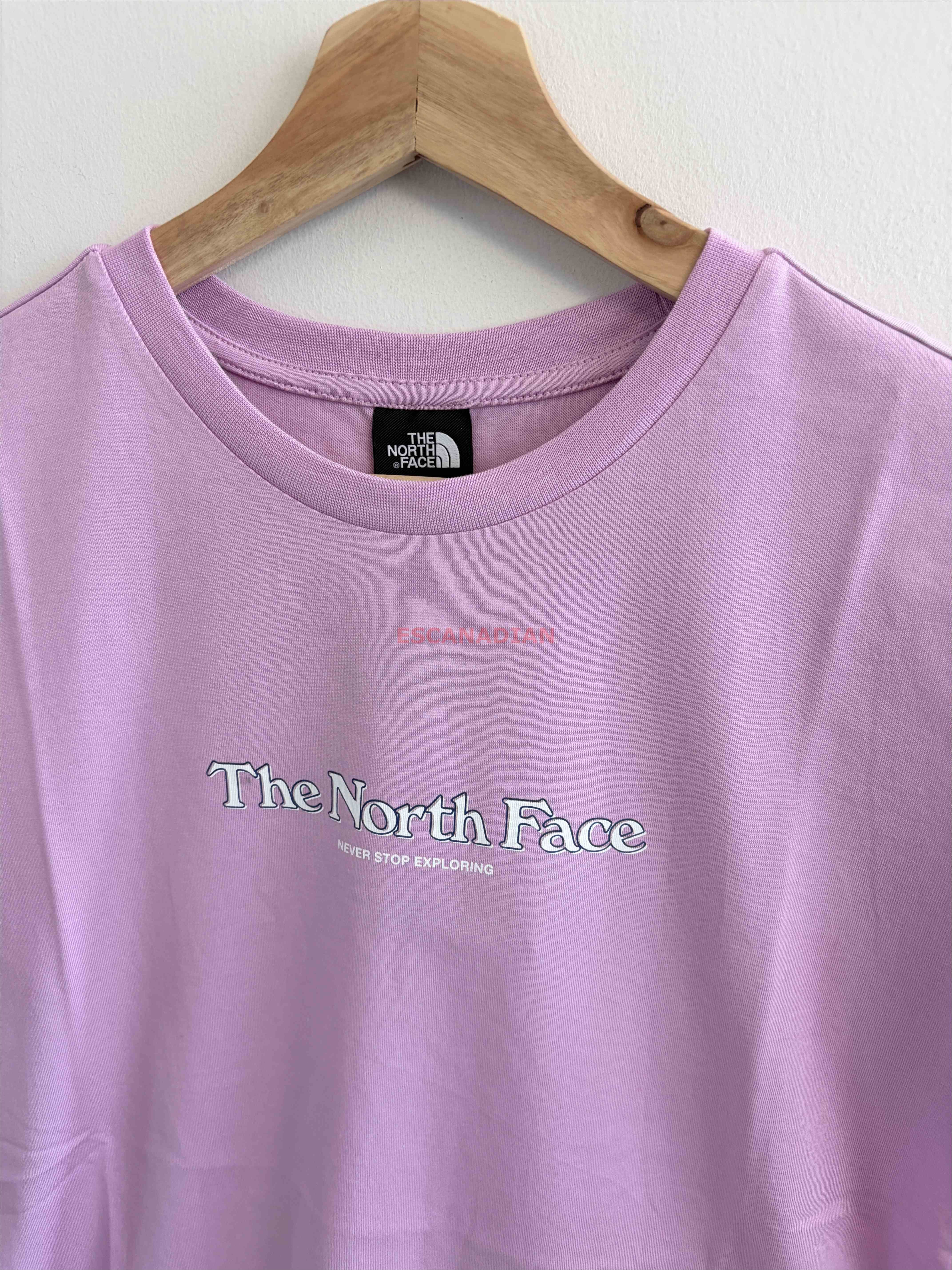 THE NORTH FACE 女大人 經典字樣 短TEE (正常版)