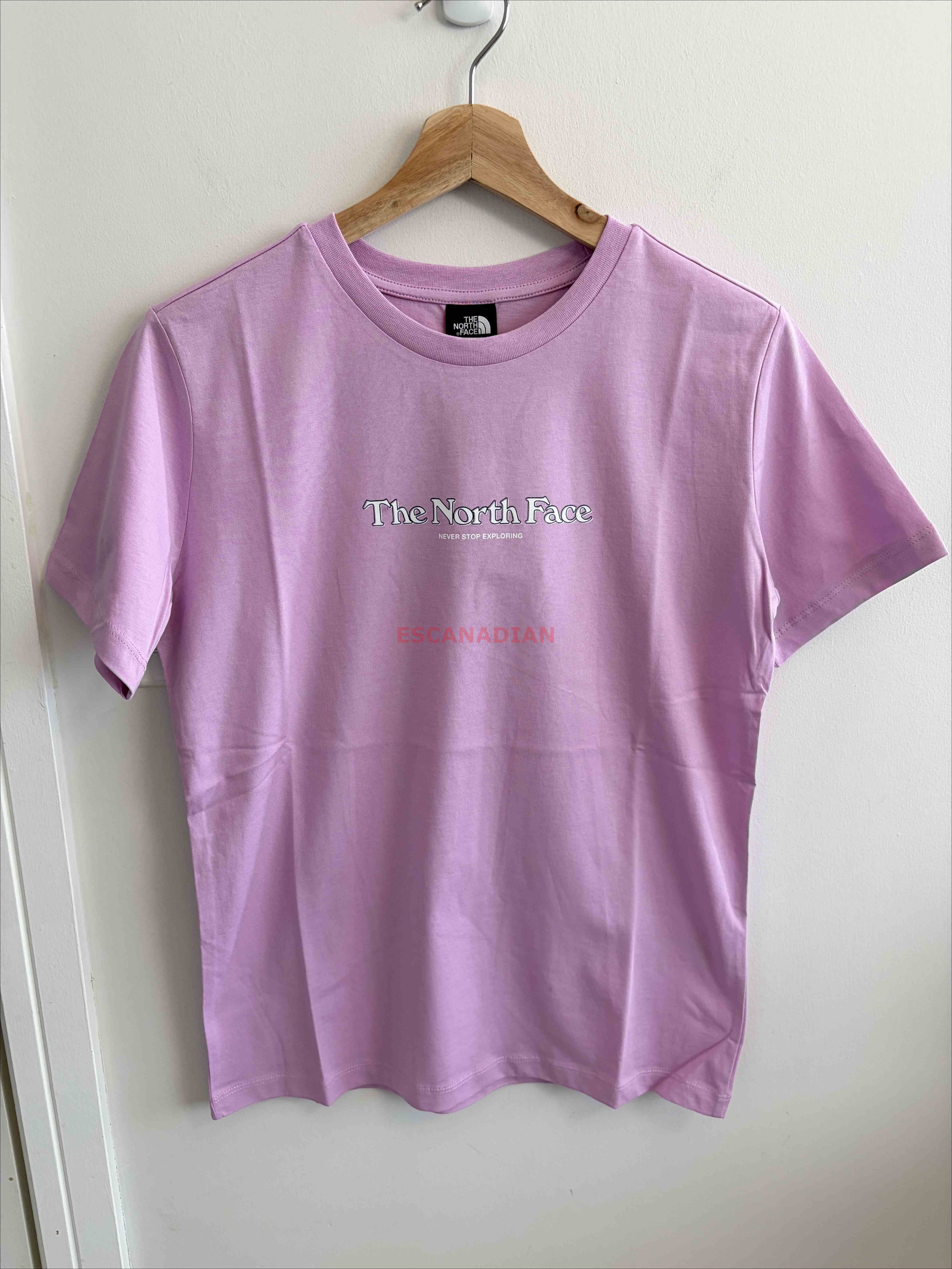 THE NORTH FACE 女大人 經典字樣 短TEE (正常版)