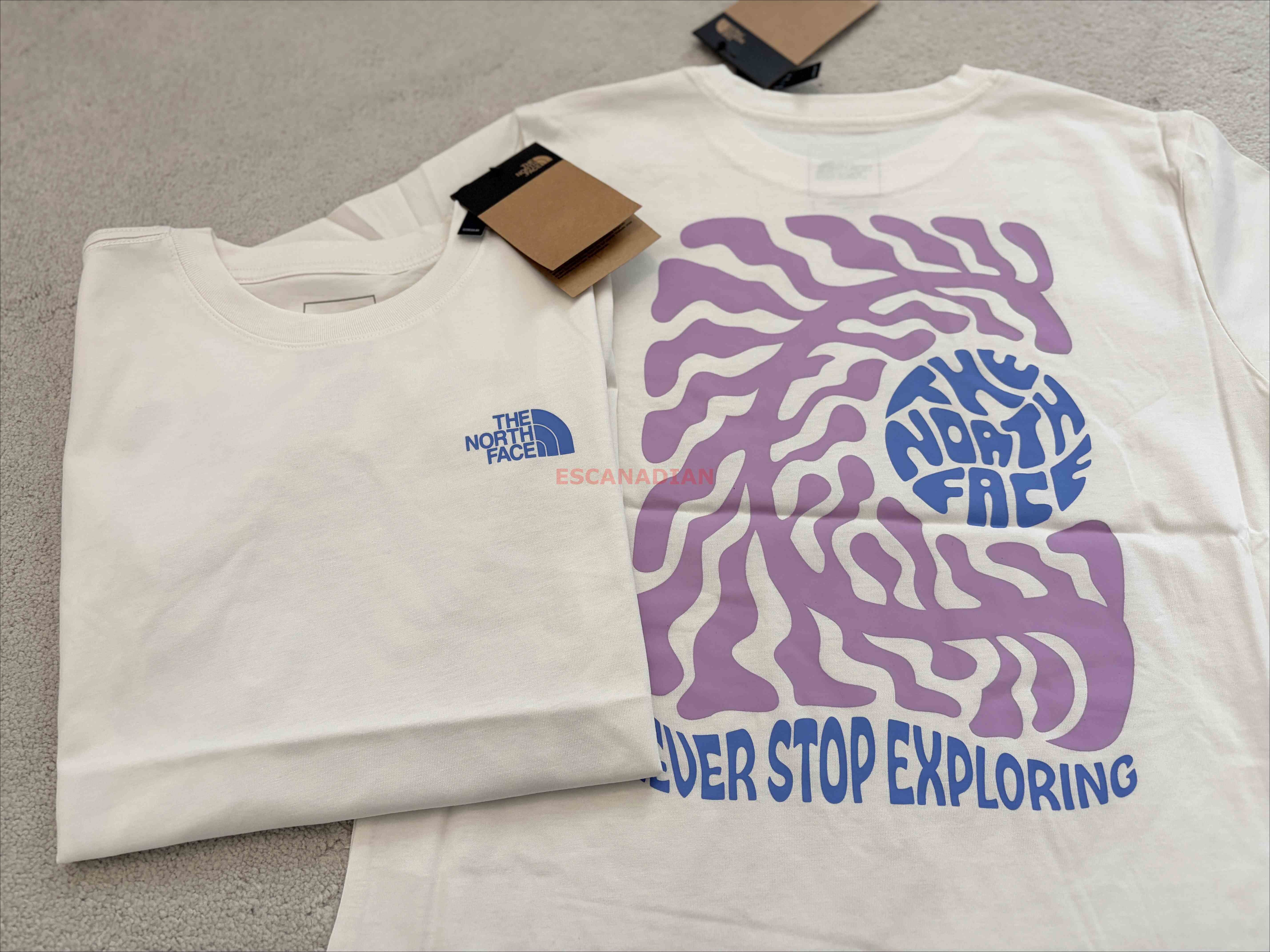 THE NORTH FACE 女大人 造型圖騰 正反圖案 短TEE (正常版)