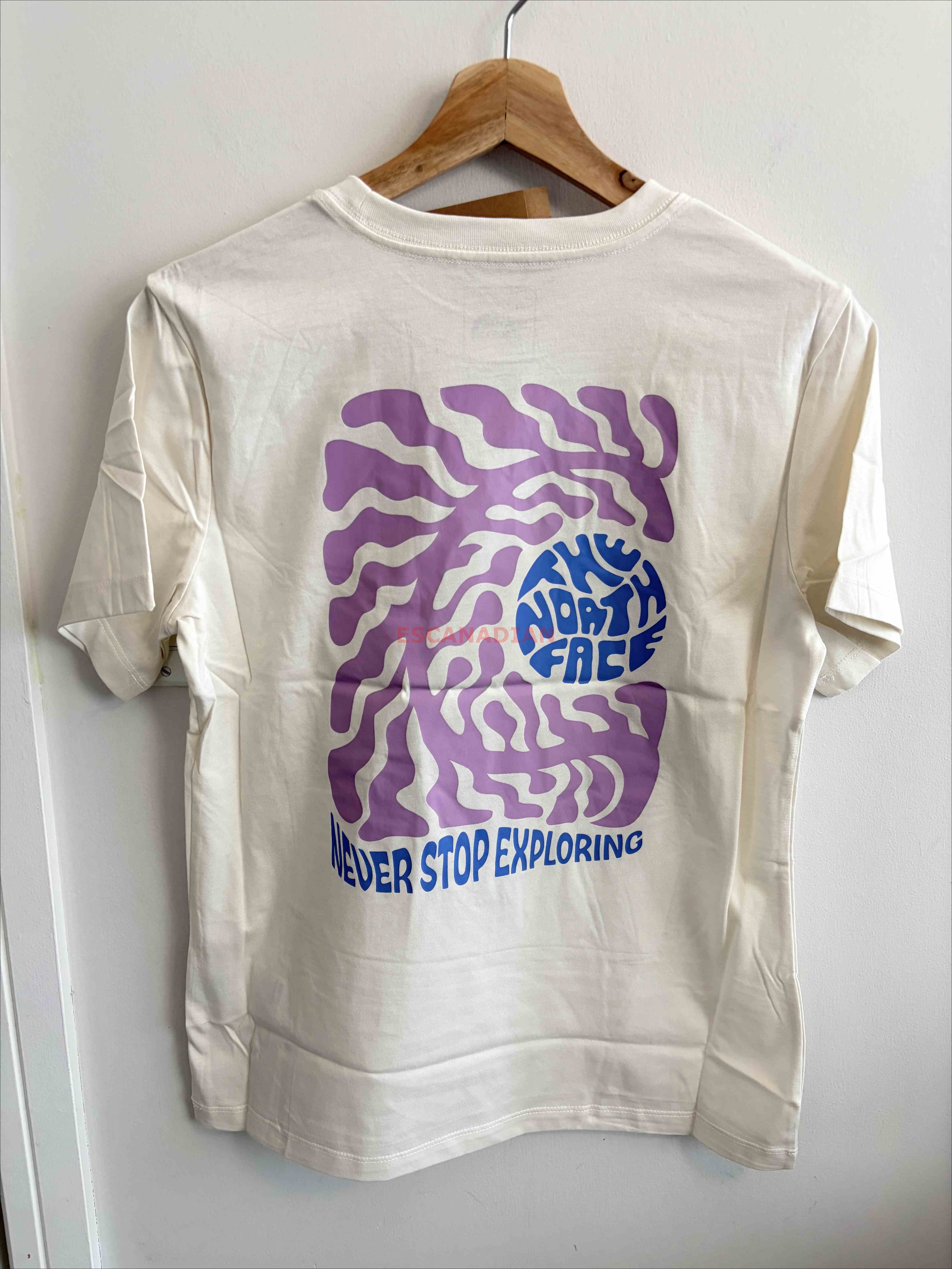 THE NORTH FACE 女大人 造型圖騰 正反圖案 短TEE (正常版)